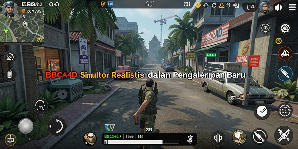 Screenshot BBCA4D menampilkan gameplay Simulation yang mendalam dan interaktif.
