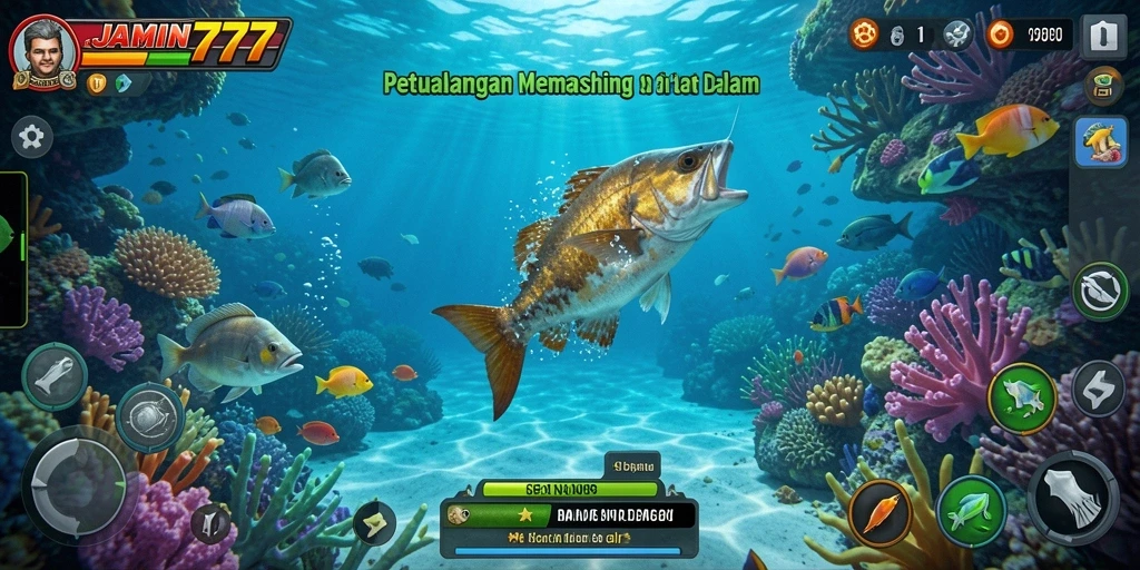 Tangkapan terbaik dalam game Fishing yang menantang.