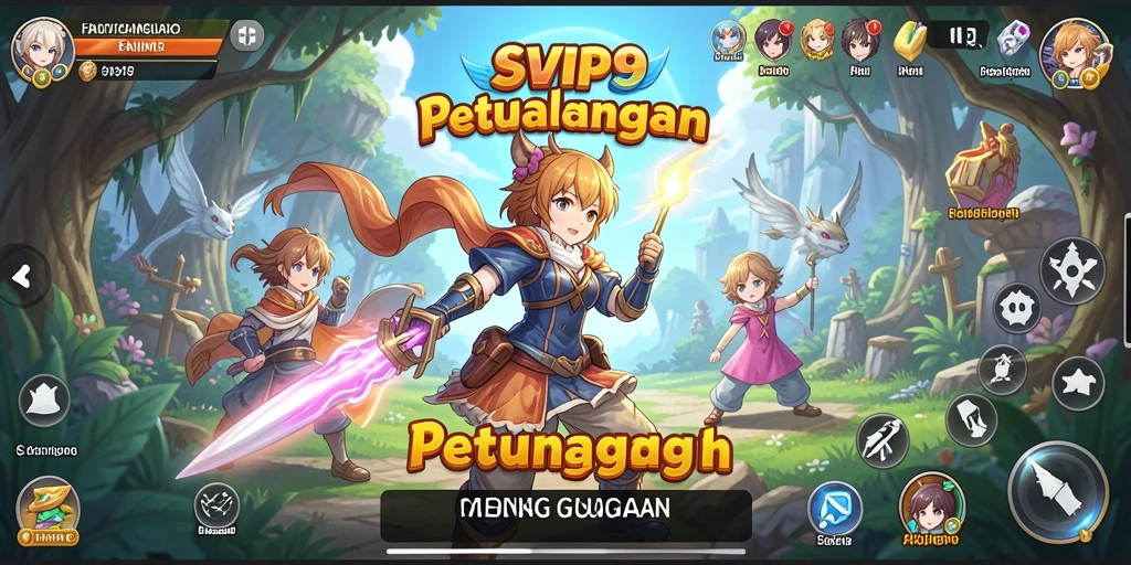 Tangkapan layar menunjukkan aksi seru dalam SVIP9 yang memukau.