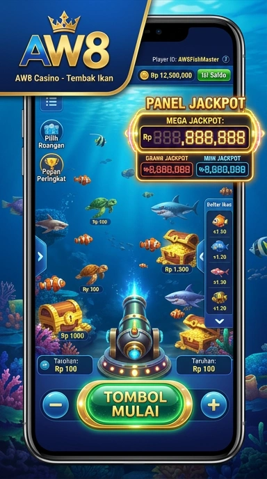 Halaman detail aplikasi di aw8 menampilkan informasi penting dan update terbaru.